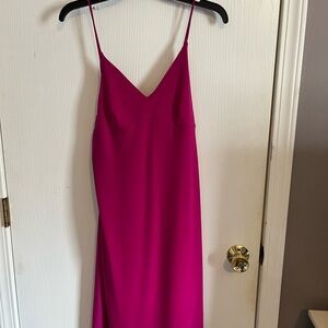 Banana Republic Strapless Dress in Pink